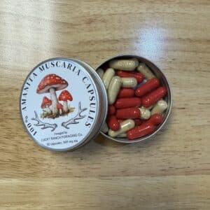 30 Pack -Amanita Muscaria 500mg Capsule - Award Winning!