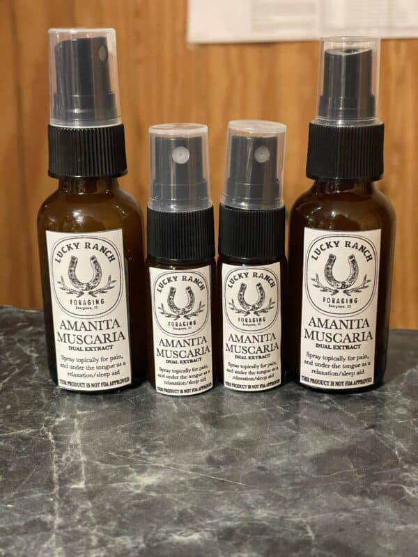 1 oz/ 30 ml Aminata Muscaria Oral Spray - Award Winning